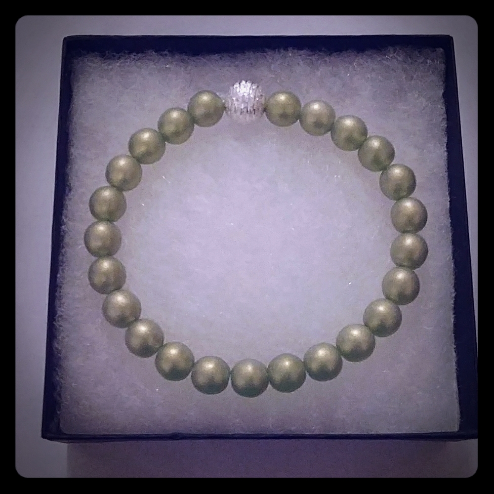🔥CLEARANCE! Garden Suede Pearl Bracelet